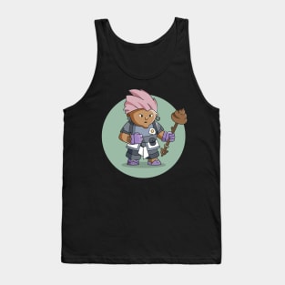 Relic Hunters - Human with Dark Blue Clothes Tank Top